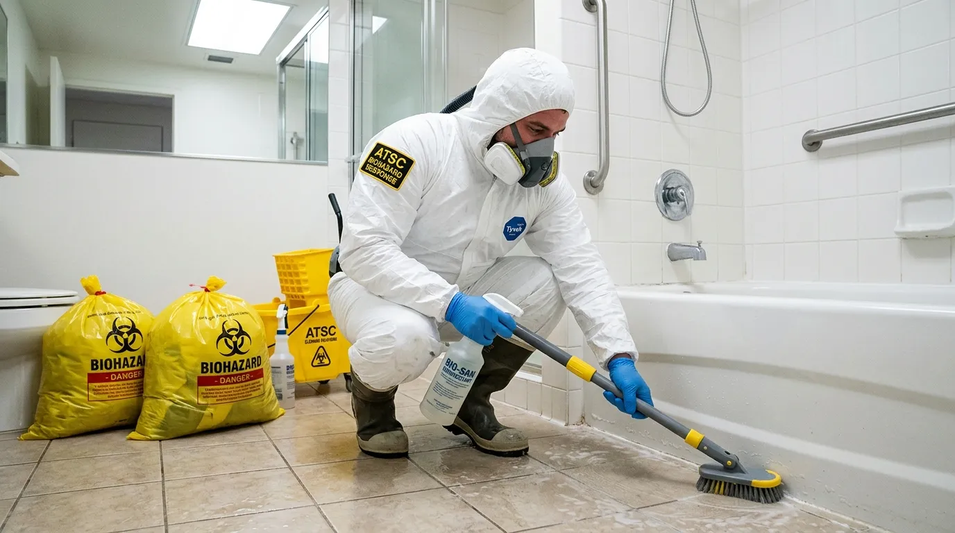 Decontamination equipment deployed for Blood Cleanup in Red Lion